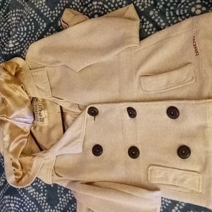 This is a Fancy/Comfy Blazer with a soft leather texture inside of the jacket!